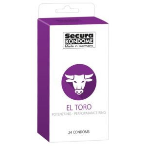 Kondome »El Toro« mit Potenzring