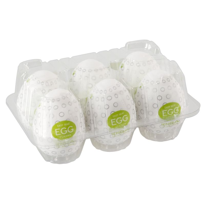 Masturbator-Ei »Clicker« mit Reiznoppen Masturbator-Ei »Clicker« mit Reiznoppen