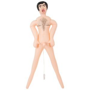 Liebespuppe »Gary B.« mit Vibratorpenis