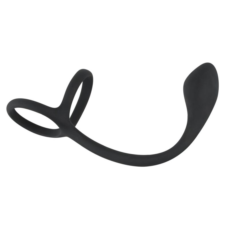 Analplug mit Penis- und Hodenring Analplug mit Penis- und Hodenring