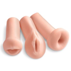 3-teiliges Masturbatoren-Set „All 3 Holes“