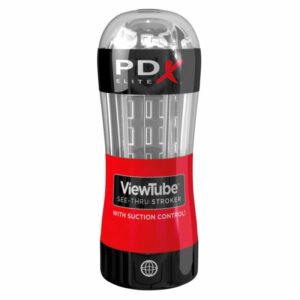 Masturbator "ViewTube See thru Stroker" mit Saugkontrolle