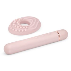 Vibrator „Le Wand Baton” mit Stimulationsaufsatz