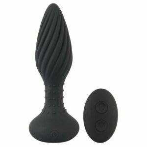 Vibro-Analplug „Textured Rotating Beads Anal Plug“ rotiert und vibriert in 10 Modi