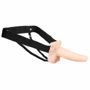 Umschnalldildo „Vibrating Strap-On Sleeve“