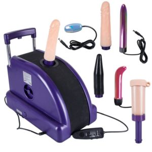 Sex-Maschine »Love Machine« mit diversen Ausätzen
