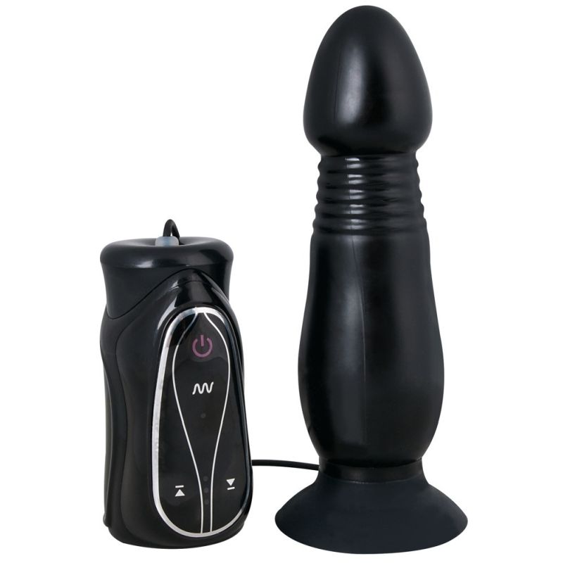 Analplug »Anal Pusher« mit Stoßfunktion und Vibration Analplug »Anal Pusher« mit Stoßfunktion und Vibration