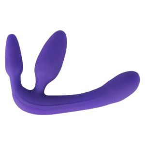 Triple-Vibrator/Plug »Vibrating Strapless Strap-On 3« mit 7 Vibrationsmodi