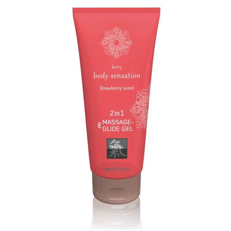 Massage- und Gleitgel »2in1 Strawberry Scent« Massage- und Gleitgel »2in1 Strawberry Scent«