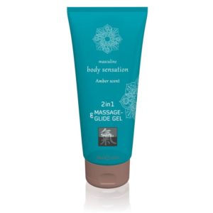 Massage- und Gleitgel »2in1 Amber Scent«