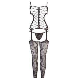 in grobmaschiger Netzoptik plus String