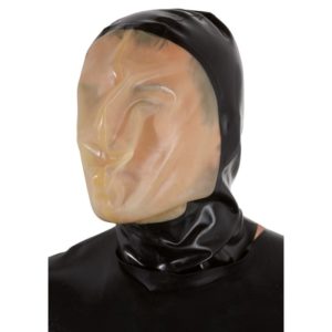 Vakuum-Maske aus Latex mit Atemloch