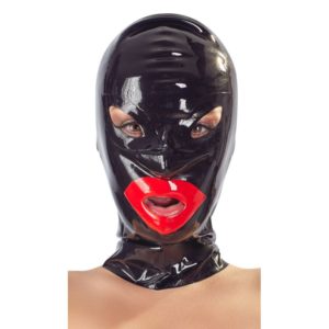 Kopfmaske „Lips“ aus Latex