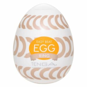 Masturbator „Egg Ring“ mit Rillenringe-Stimulationsstruktur