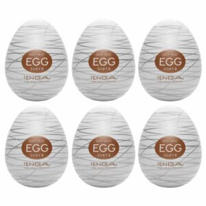 Masturbator „Egg Silky II“ mit neuer Rillenfaden-Stimulationsstruktur