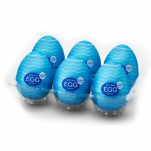 Masturbator „Egg Wavy II Cool Edition“ mit intensiver Wellen-Stimulationsstruktur